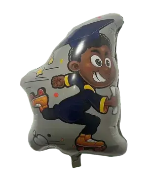 26" Boy Graduation Mylar Balloon