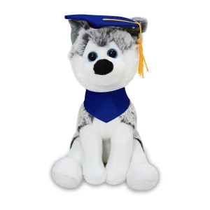 Graduation Pawpal - Husky Blue 8"