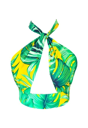 Jungle – Monstera Yellow Vera Top