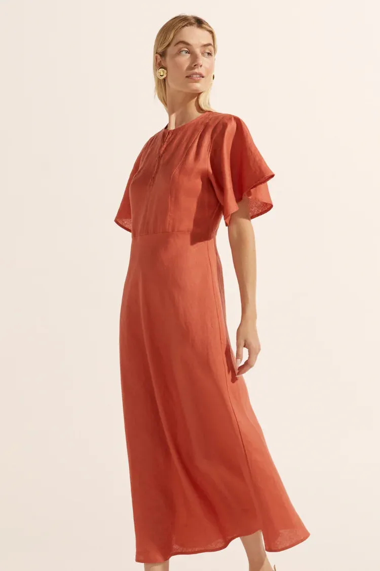 PAVILLION DRESS | Nectarine