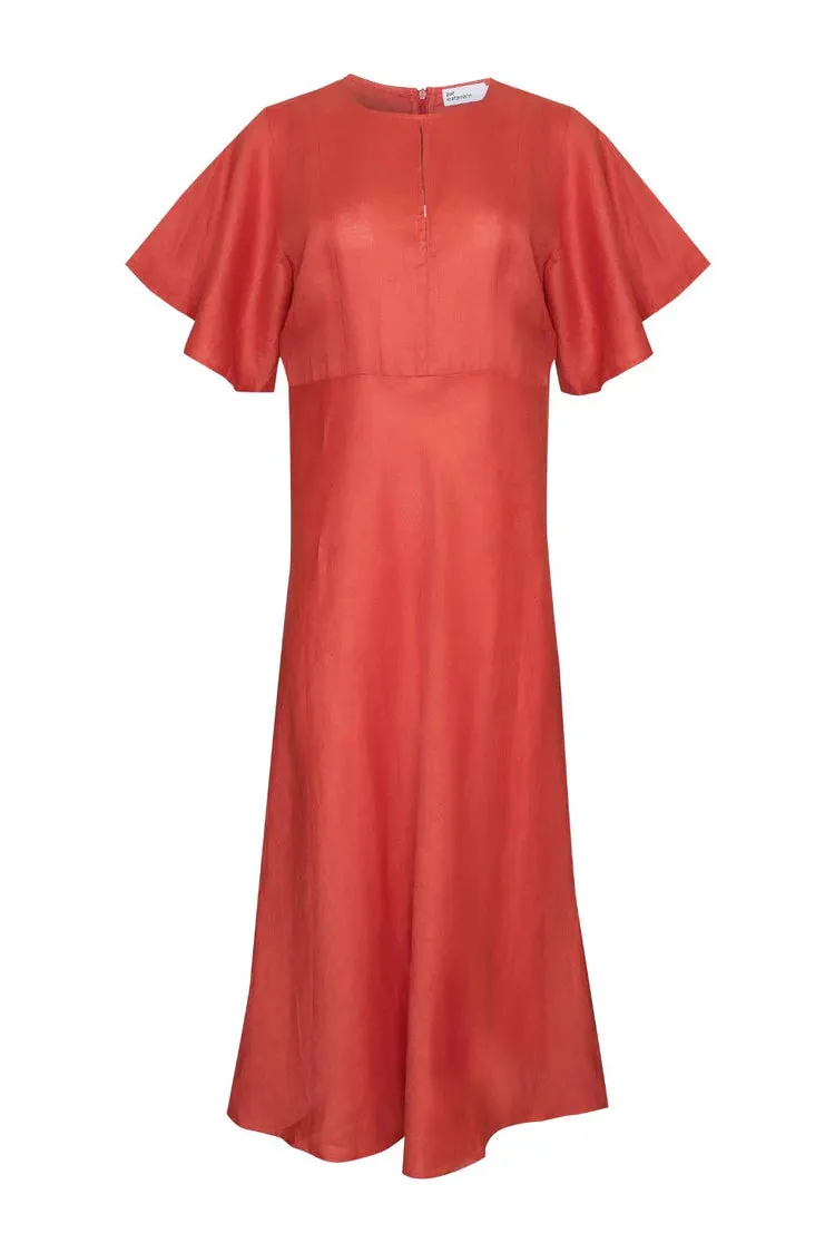 PAVILLION DRESS | Nectarine