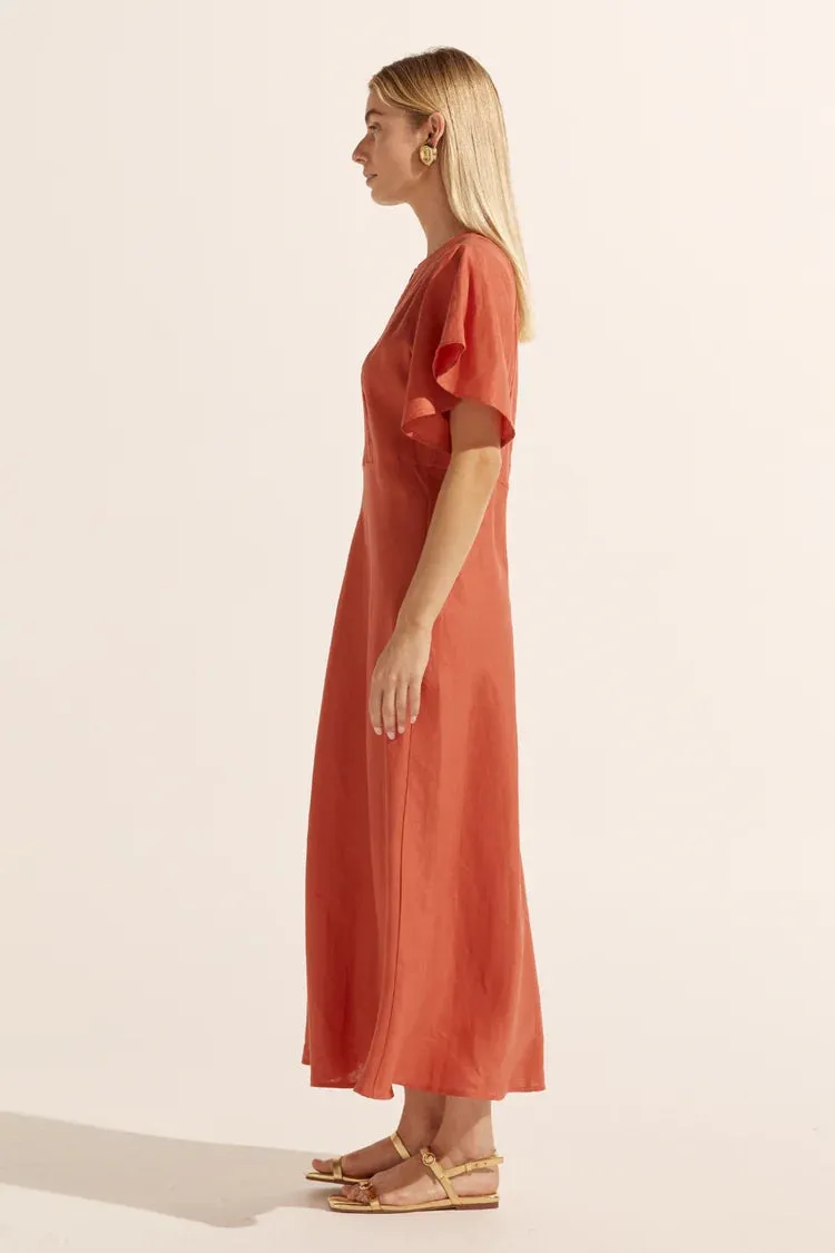 PAVILLION DRESS | Nectarine