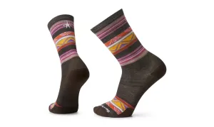 Smartwool Everyday Zig Zag Valley Zero Cushion Crew Socks Color: Chestnut