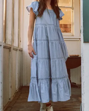 The Nightingale Dress, Light Chambray