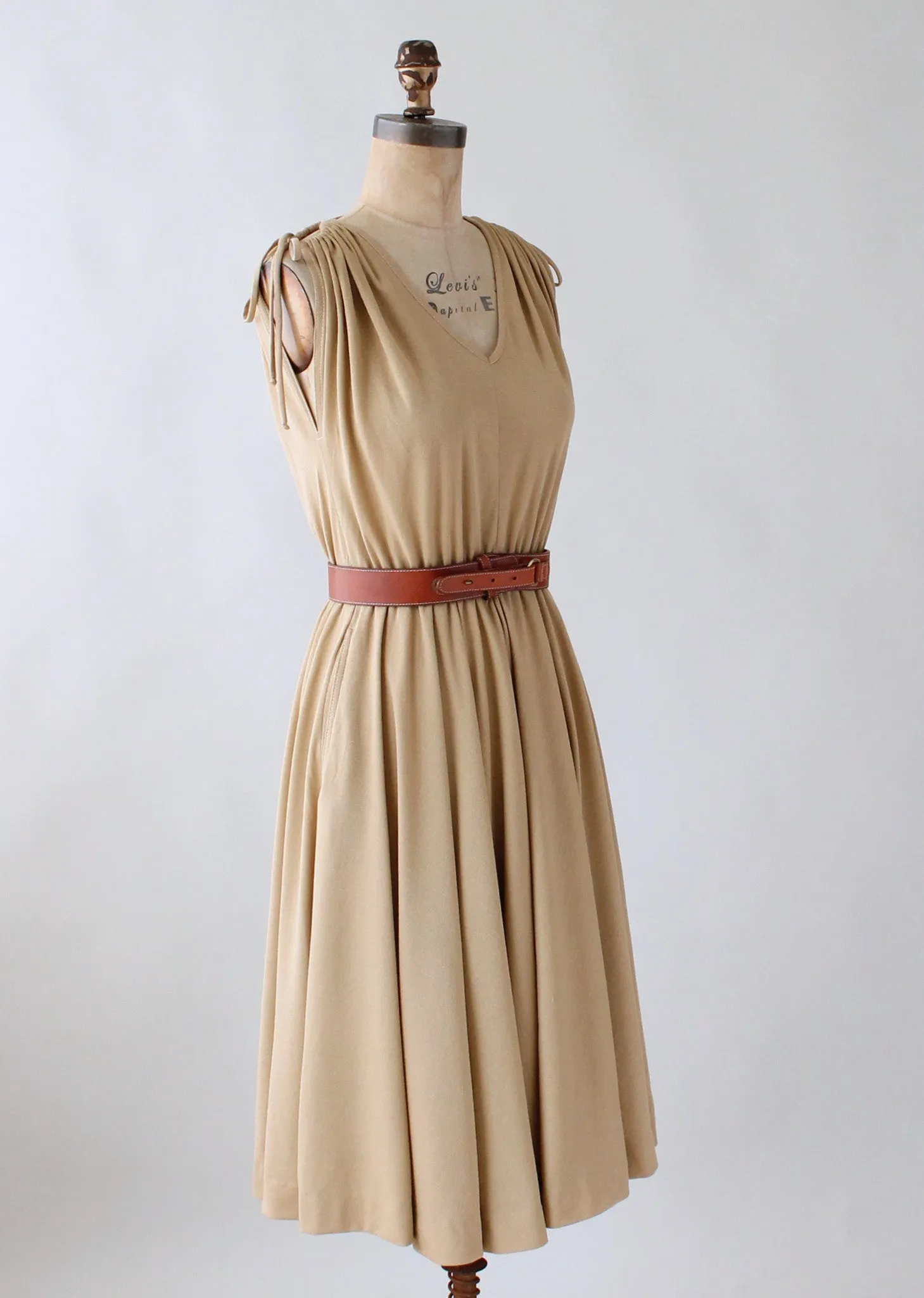 Vintage 1970s Alfred Weber Everyday Summer Dress